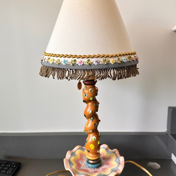 Vintage MacKenzie-Childs Lamp - Picture 1 of 9